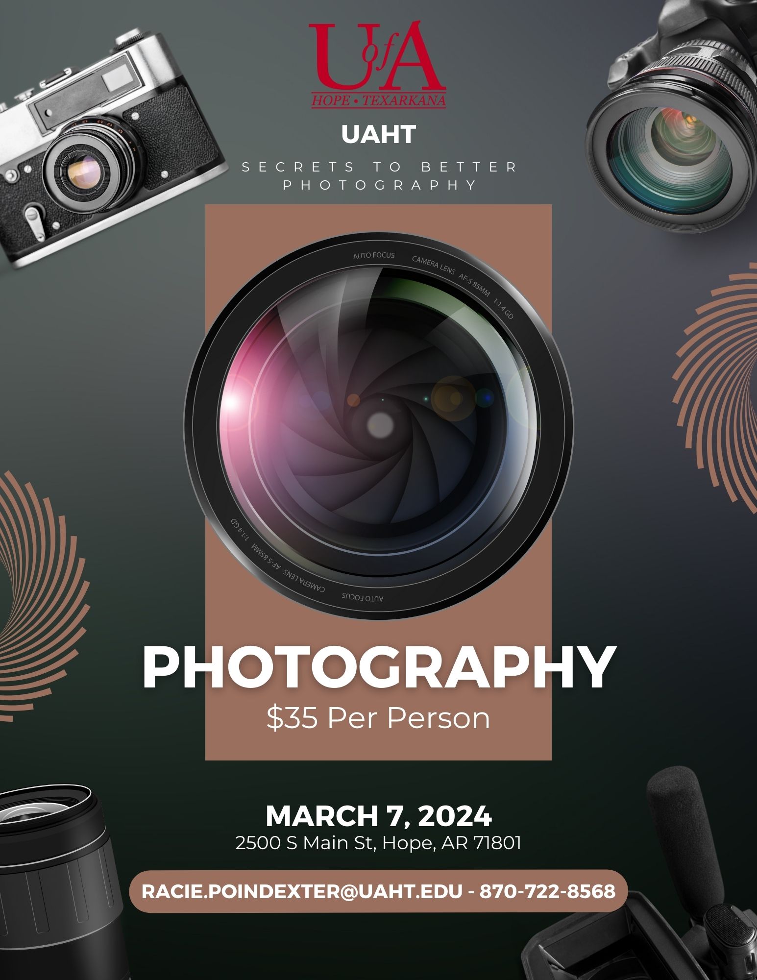 Photography Course Spring 2024